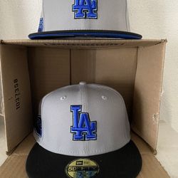 LA dodgers fitted hat 7 3/8