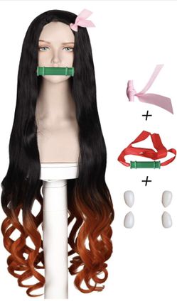 Nezuko Cosplay Wig