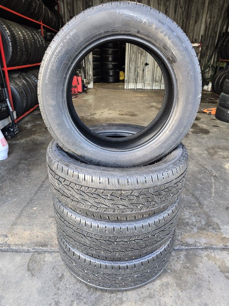 20 INCH TIRE 255/55R20 CONTINENTAL CROSSCONTACT LX20