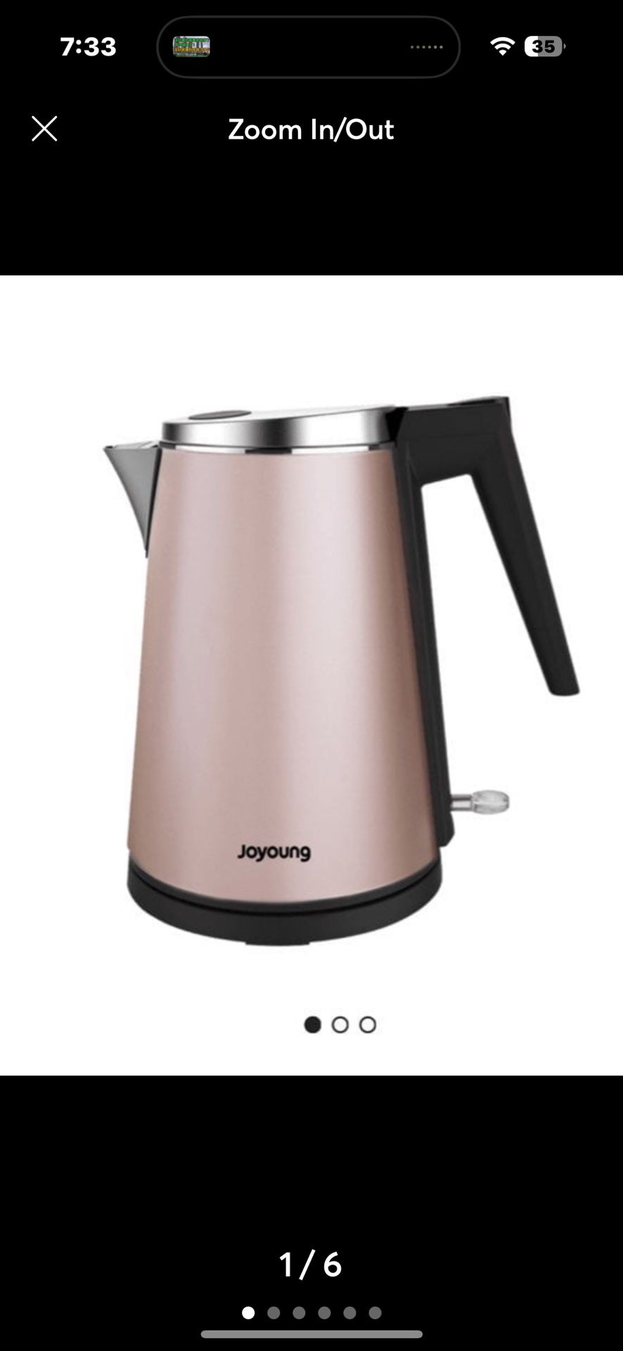 Joyoung electric kettle