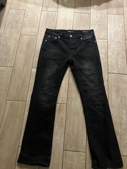 Purple jeans