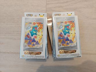Pokémon TCG S-Chinese: 30th Anniversary Celebration Card Display Vol. 2