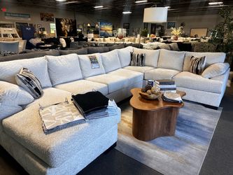 Perfect sectional! Only $49 down 🤍📦 Any fabric & color!