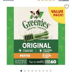 Greenies Dental Treats (petite 60)