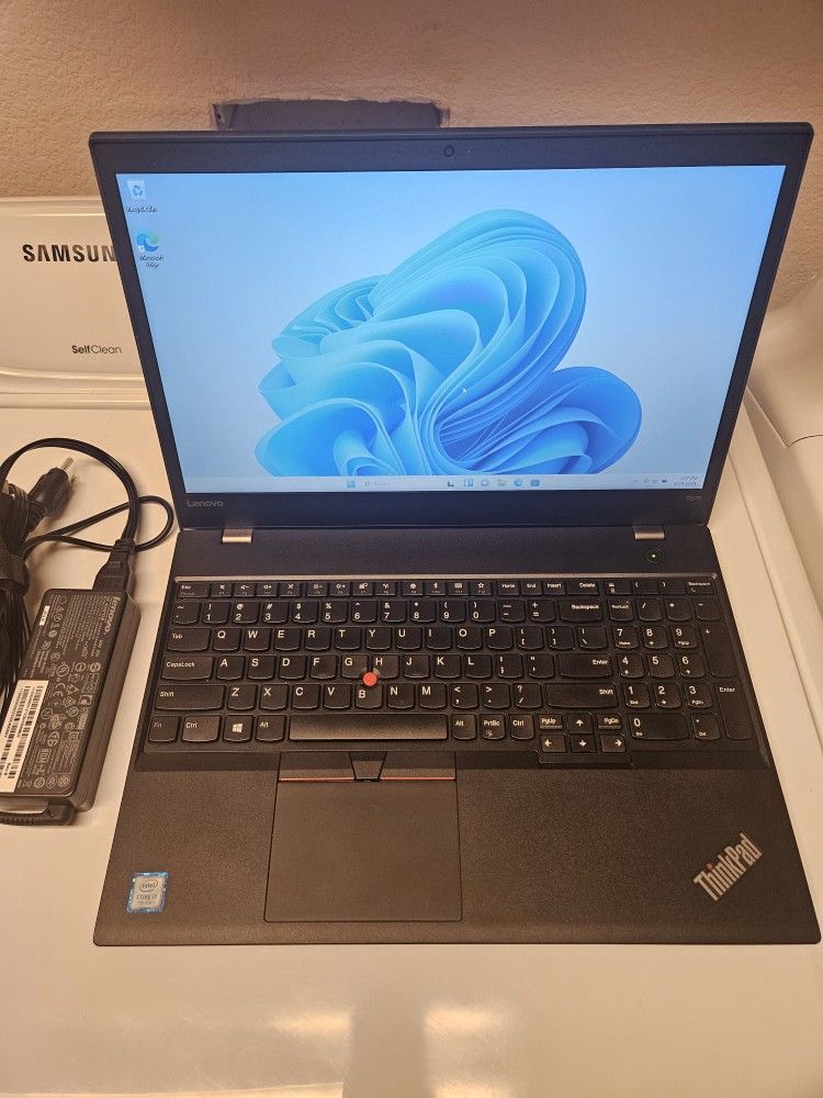 Lenovo ThinkPad 15.6 Inch Widescreen Intel i7 32 GB Ram Memory 512 GB SSD Nvidia Graphics