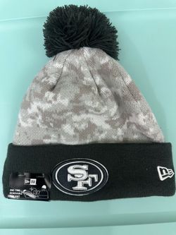 49ers gray marled pom beanie (New Era, with tag)