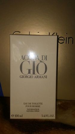 More coming Acqua Di Gio Giorgio Armani