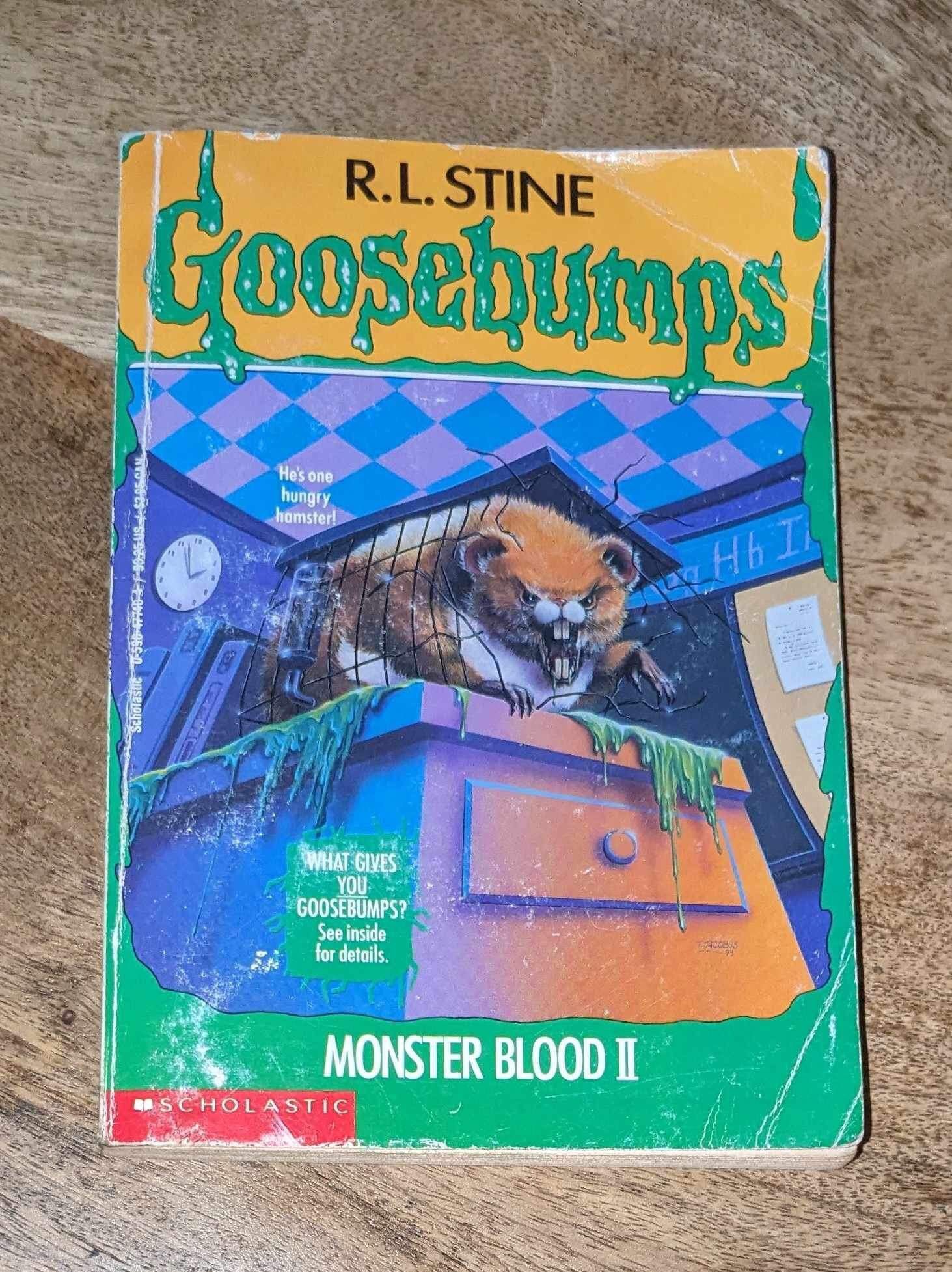 Vintage R L Stine Goosebumps Book - Monster Blood 2 - 1994