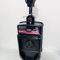 Progressive Industries EMS-PT30X Portable RV Surge Protector Black 30 Amp NEW