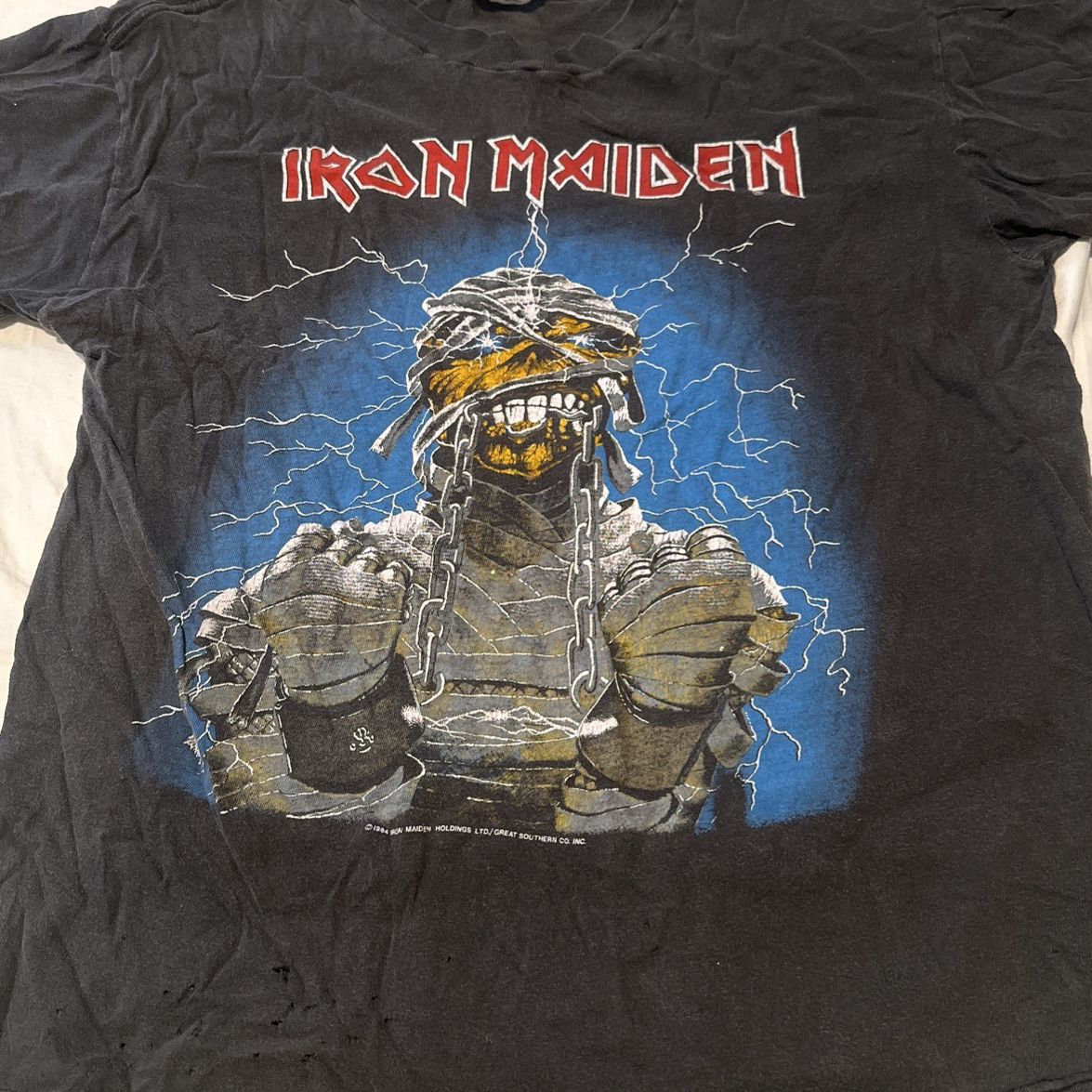 Iron Maiden 1984 World Slavery Tour T-Shirt
