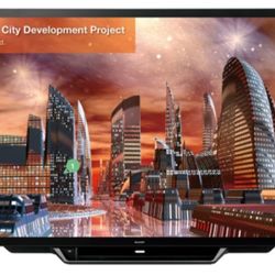  70 " SHARP AQUOS TELEVISION 