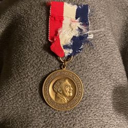 Vintage Century Of Physical Fitness Medal With Ribbon 1962