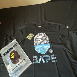 Black BAPE t shirt.
