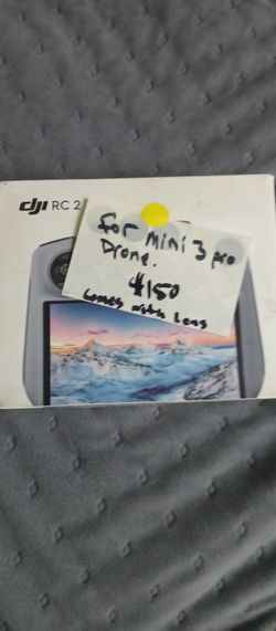 DJI mini 3 pro remote. RC2 remote
