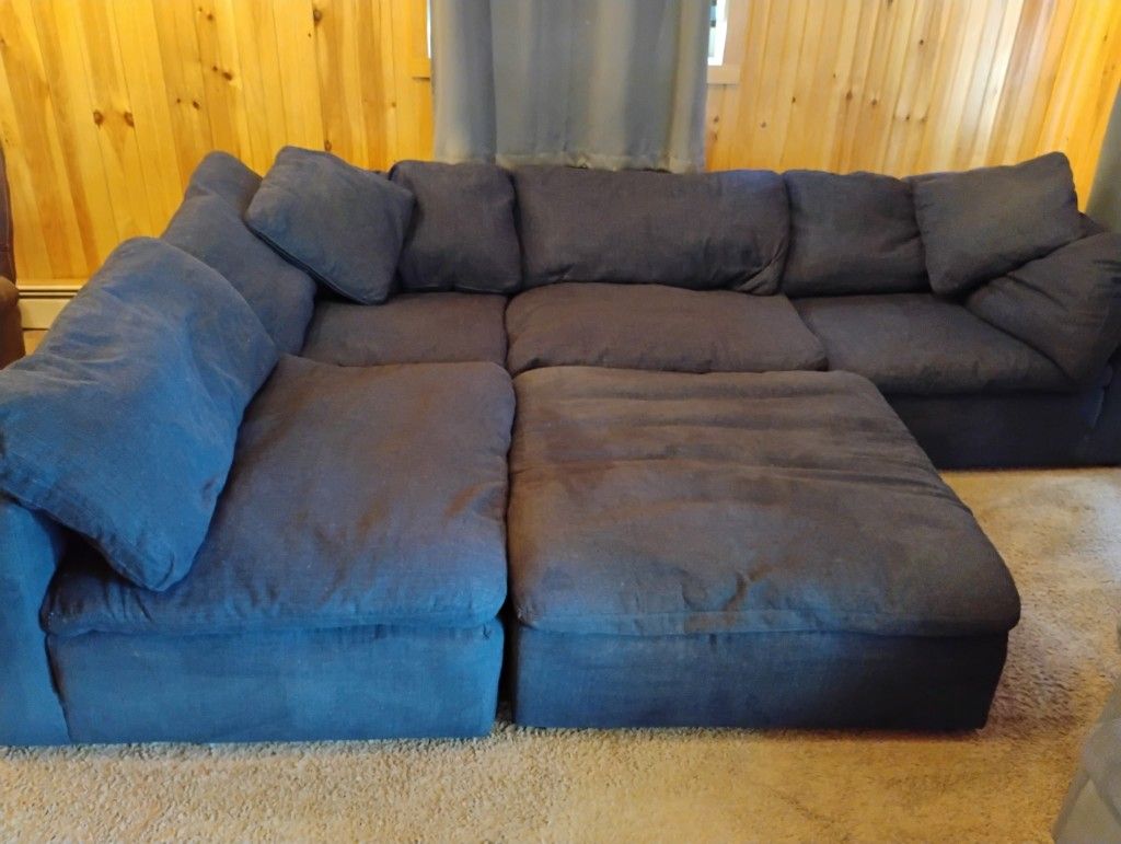 Couch With Ottoman