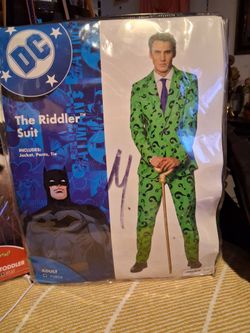 The Riddler costume.