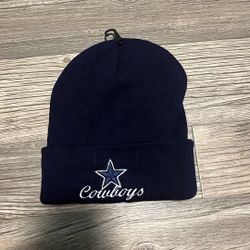 Dark Blue Dallas Cowboys Beanie
