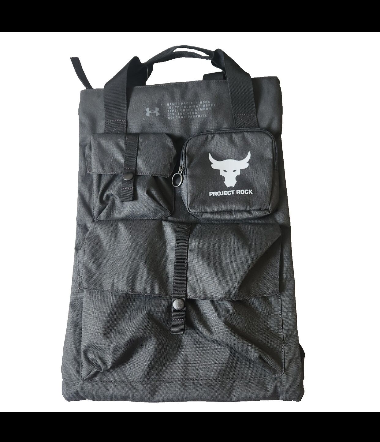 Under Armour ブラックバックパック IRON PARADISEUnder Armour