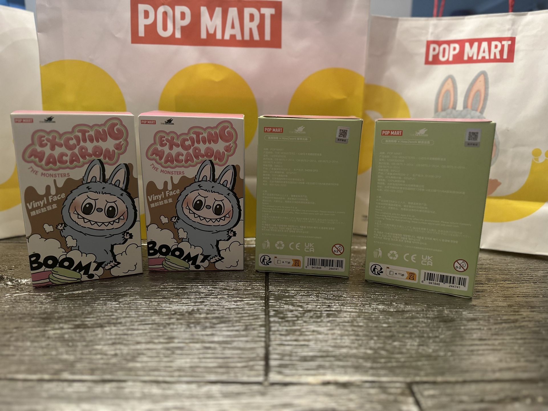 Labubu Exciting Macaron Dolls