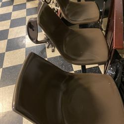 Reception room chairs