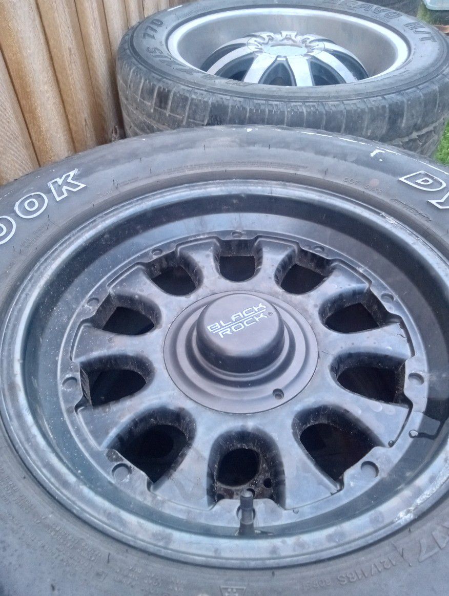 17 Inch Dodge Ram Or Ford Truck Tires Are Good And Hold Air 