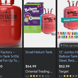 Helium tank new