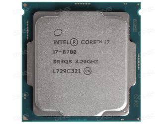 Intel Core i7-8700 Desktop CPU 3.20/4.6GHz 6x Core 12x Thread