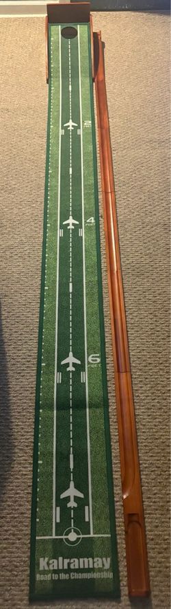 8 foot Professional Wood Automatic Return Magnetic Putting Green