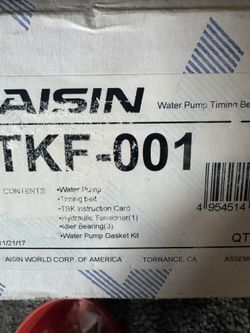 Aisin Water Pump 2003 Subaru Outback 2.5