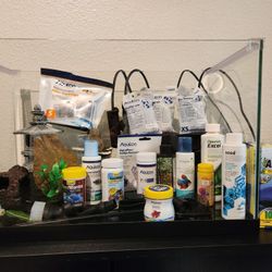 Fish Tank And Accessories