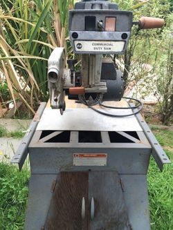 Black Decker radial arm saw commercial duty saw for Sale in