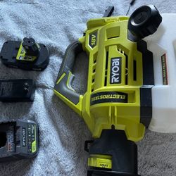 RYOBI ONE+ 18V Cordless Electrostatic 0.5 Gal. Sprayer 