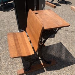 Antique Schoolhouse Desk