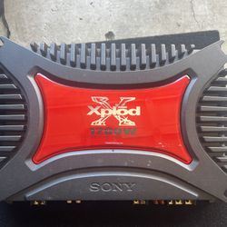 Xplod Amp And Subwoofer