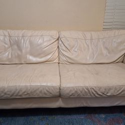 Leather SOFA NEAT And Clean $50
