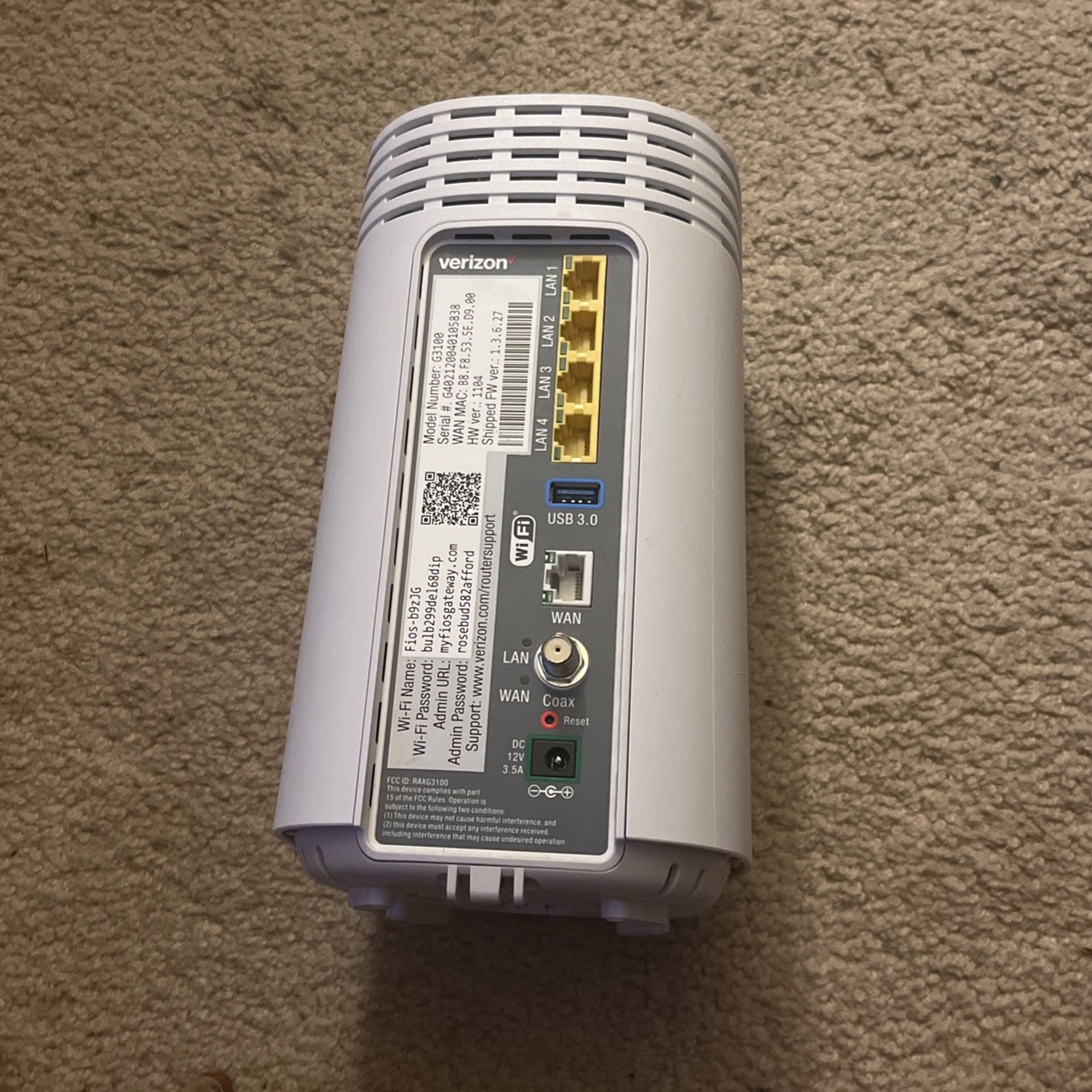 Verizon/Fios G3100 Router
