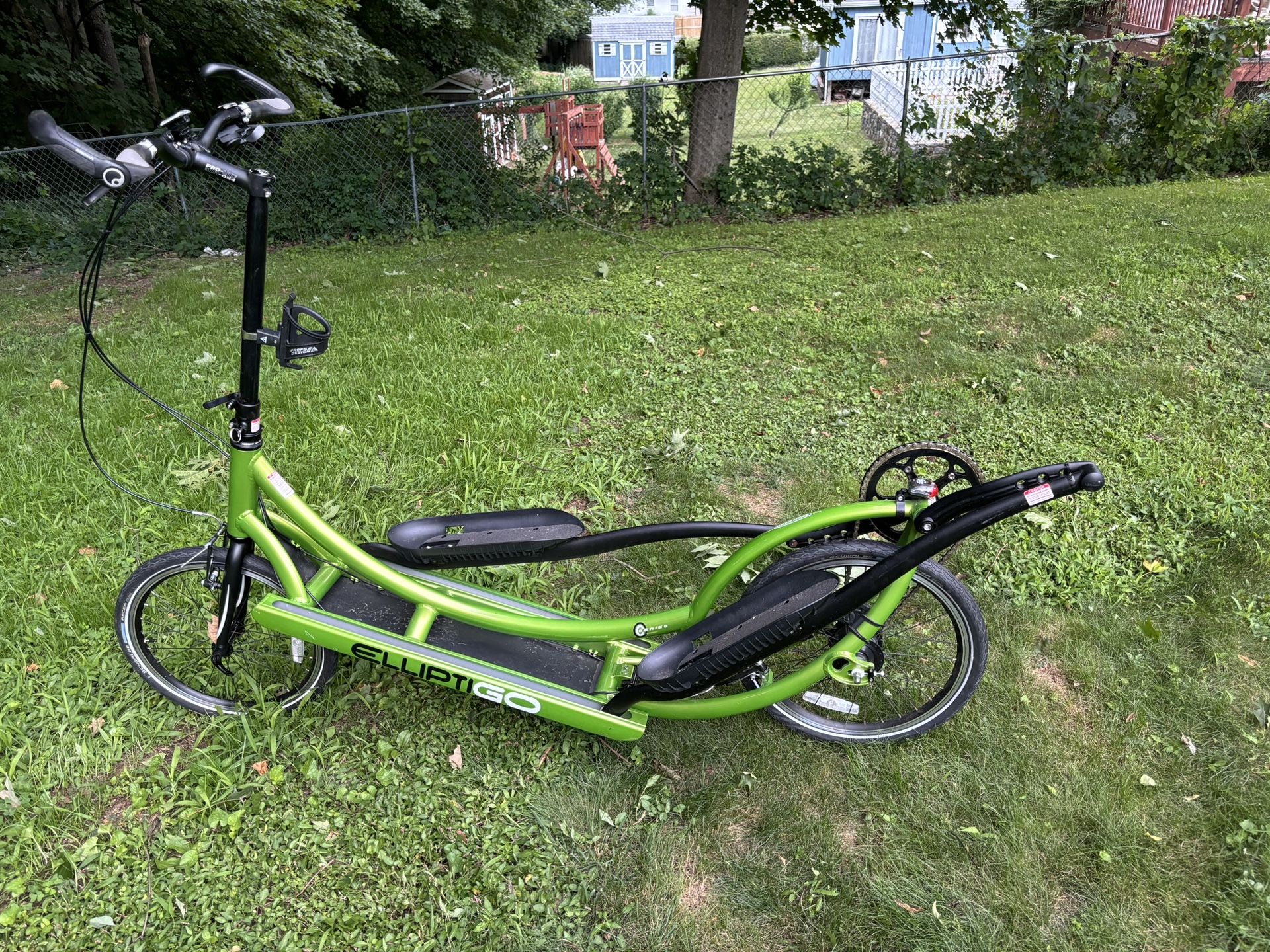 ElliptiGO 8C C Series Elliptical Bicycle Long Stride Red 8-Speed