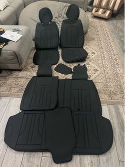 New Full Set Car Seat Covers For Trucks/suvs/sedans(universal)