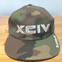 Supreme 6 panel XCIV Hat In Camouflage Color 