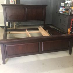 Pottery Barn. Cal King Bed Frame