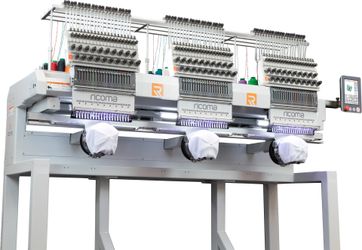 3 Head 20 Needle Embroidery Machine