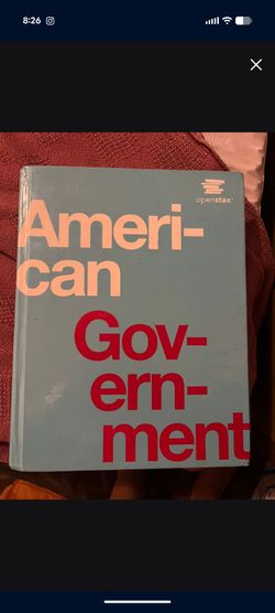 American Government - Hardcover By OpenStax