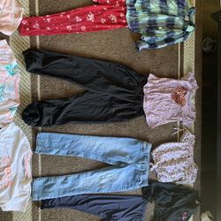 Kid Girl Clothes Sizes 10 -10/12 All For $25 Brands , Disney, Mudd, Reebok,justice And Others 