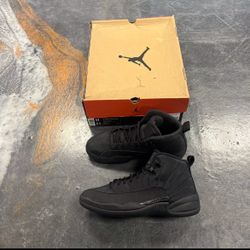 Jordan 12 Retro Winterized Triple Black 