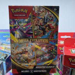 Mega Evolution 6 Pack Booster Bundle 