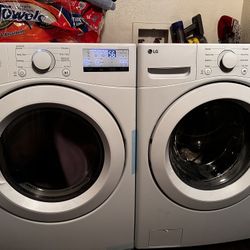 LG Washer And Dryer Front Load 