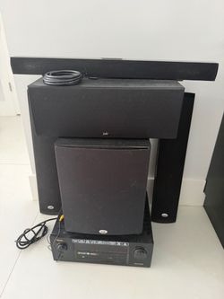 PSB Speakers & Denon AV Receiver Home Theater Set