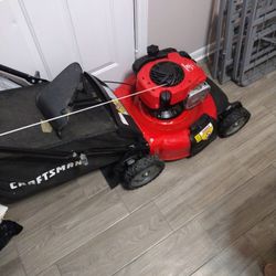 Craftsman Push Mower And Hyper Though Weed Wacker 