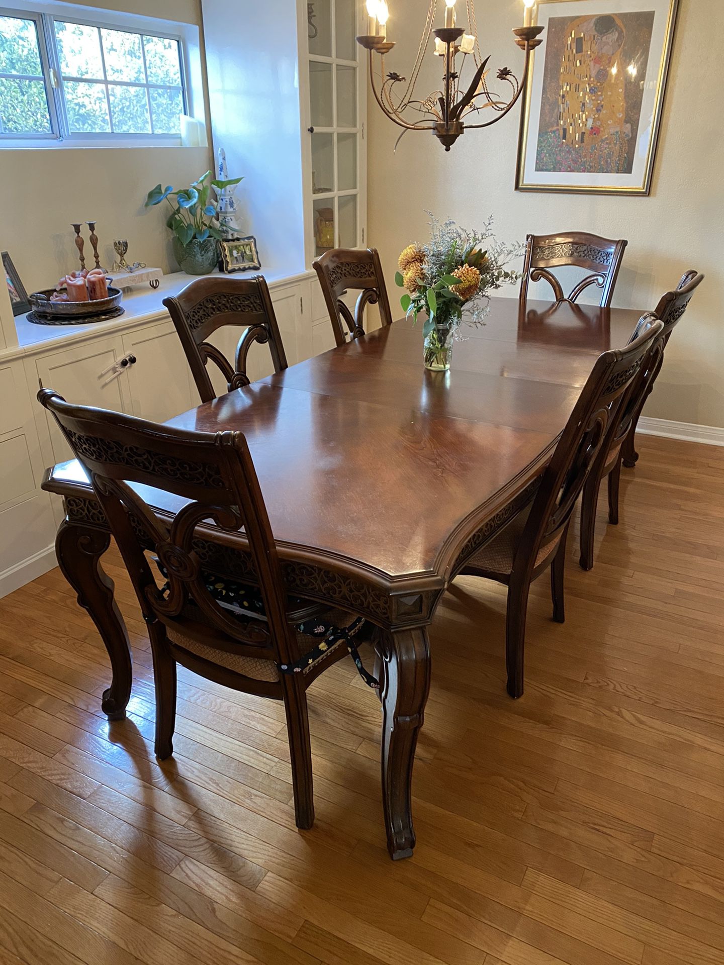 Antique Dining Room Table (Adjustable Length!)