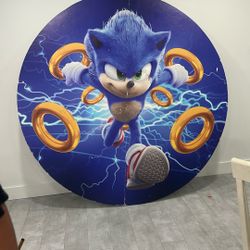 Sonic Party Decor 